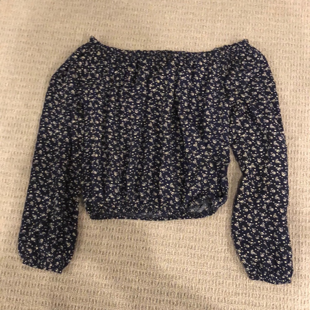 brandy melville off the shoulder top